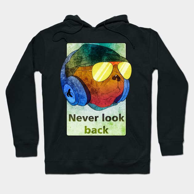 Never look back Hoodie by vanpaul54